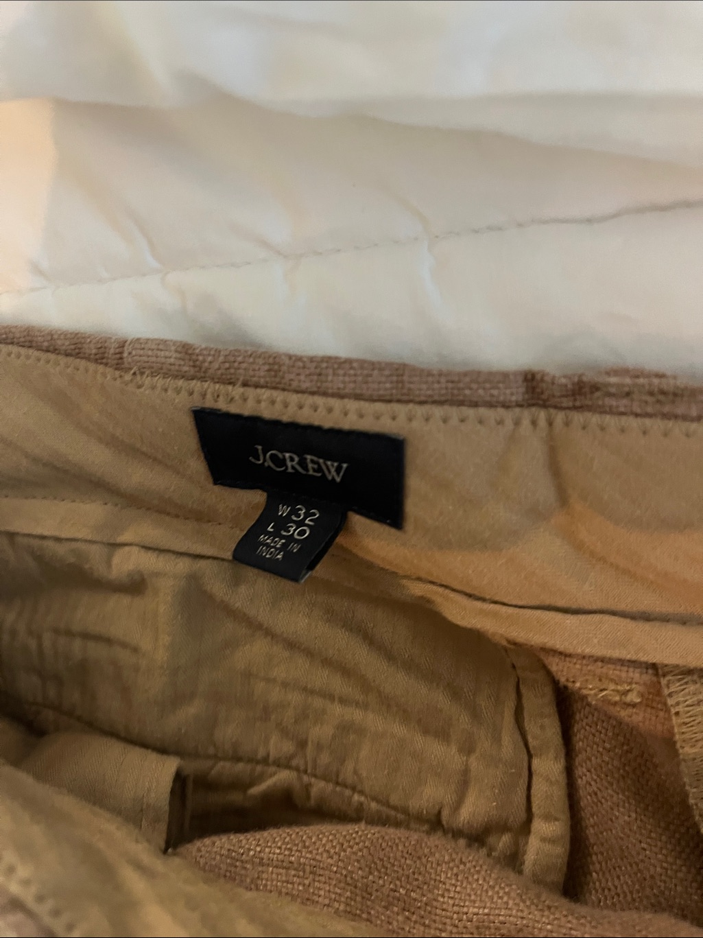 J. Crew Pleated Linen Dress Pant